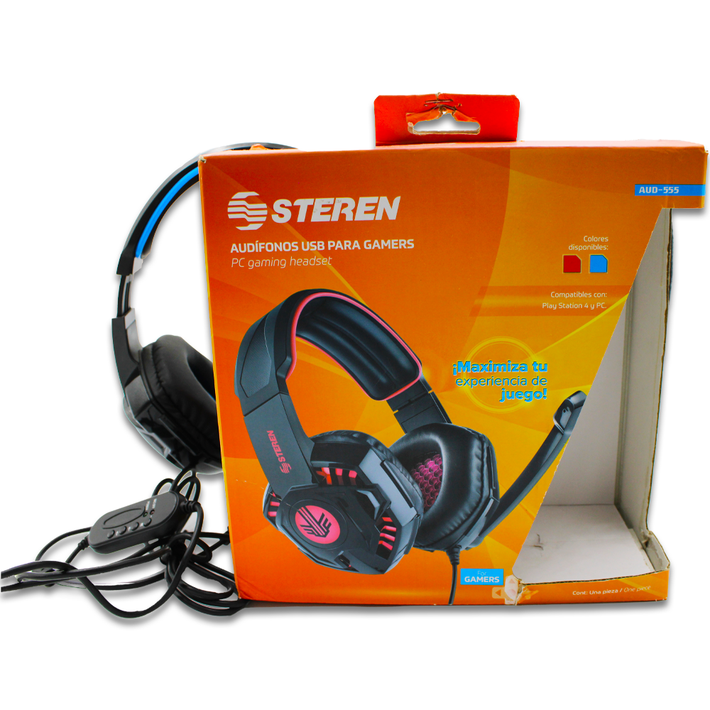 AUDIFONOS USB PARA GAMER MODELO 555